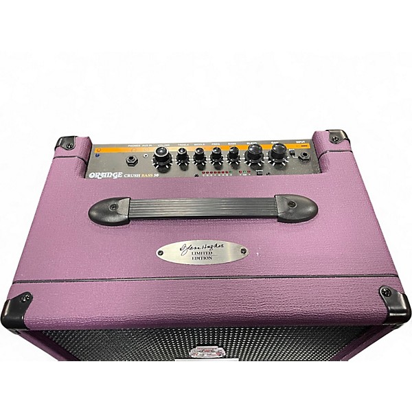 Used Orange Amplifiers Crush Bass 50 Glenn Hughes Bass Combo Amp