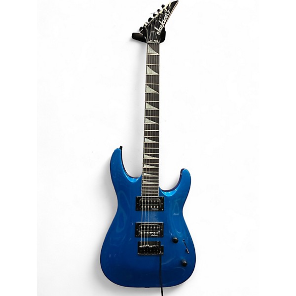 Used Jackson JS32 Dinky Blue Solid Body Electric Guitar