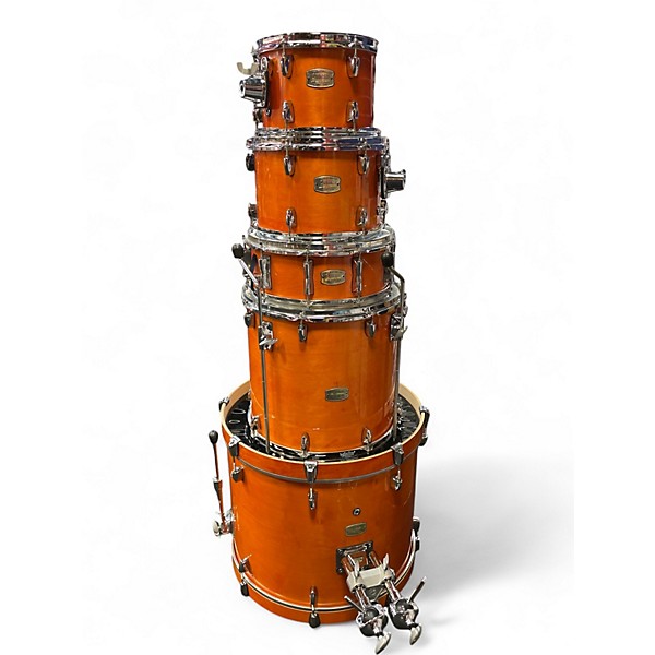 Used Yamaha 5 Piece Stage Custom Honey Amber Drum Kit