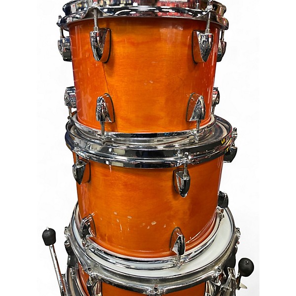 Used Yamaha 5 Piece Stage Custom Honey Amber Drum Kit