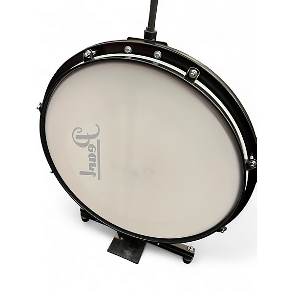 Used Pearl 2 Piece Compact Traveler Kit Black Drum Kit