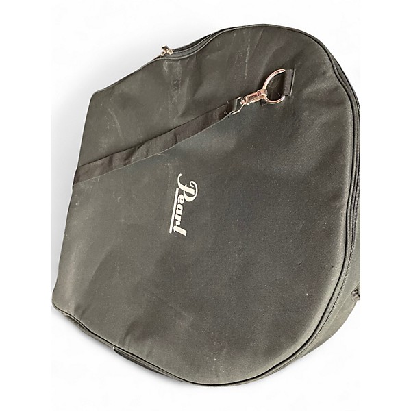 Used Pearl 2 Piece Compact Traveler Kit Black Drum Kit