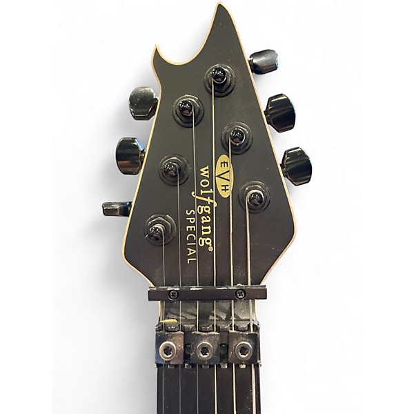 Used EVH Wolfgang Special Left Handed Black Electric Guitar
