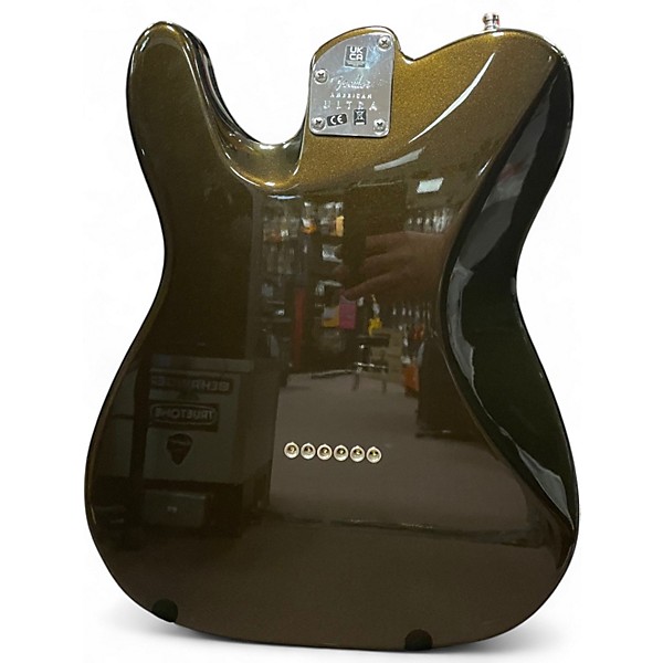 Used Fender American Ultra Telecaster Texas Tea Solid Body Electric Guitar