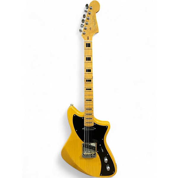 Used 2018 Fender Limited Edition Parallel Universe Meteora Butterscotch Blonde Solid Body Electric Guitar