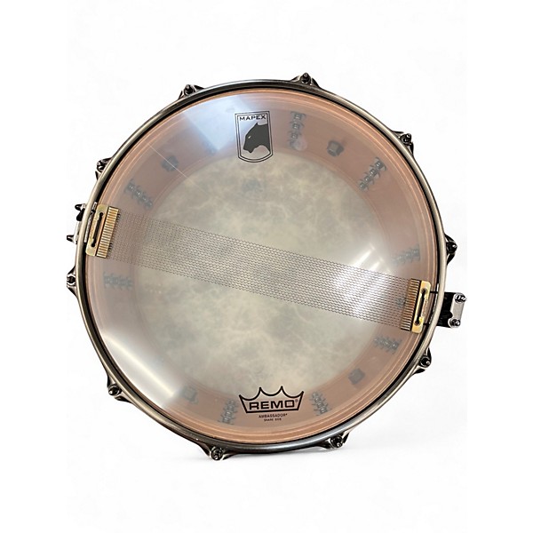 Used Mapex 14X6 Jeff Hamilton Maximus Black Drum