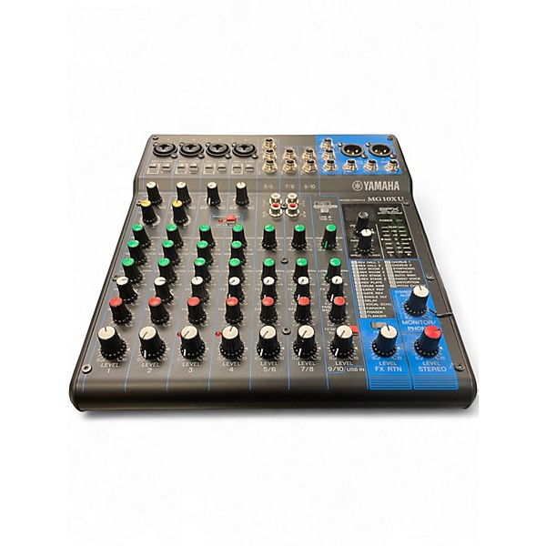 Used Yamaha MG10XU 10 Channel Mixer with Effects Unpowered Mixer