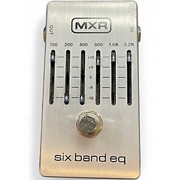 Used MXR SIX BAND EQ Pedal