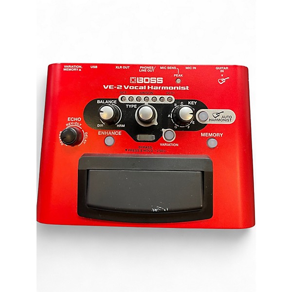 Used BOSS VE2 Vocal Harmonist Effect Processor