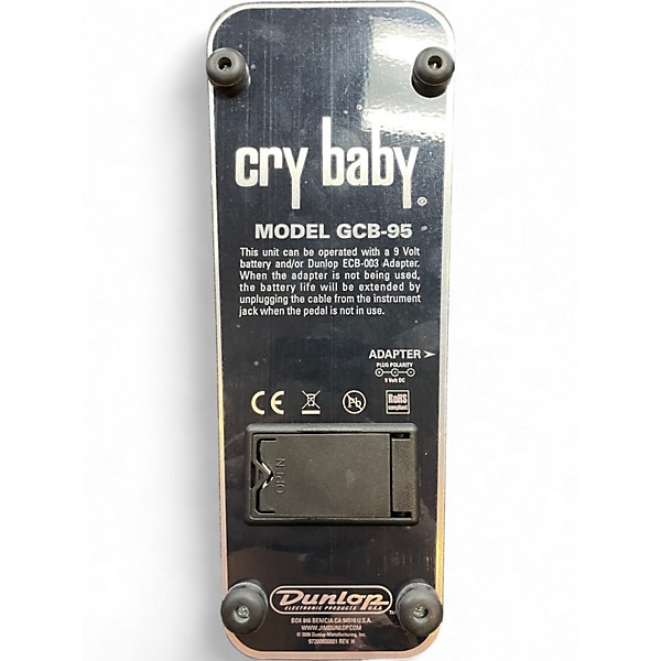 Used Dunlop CRY BABY GCB95 Effect Pedal