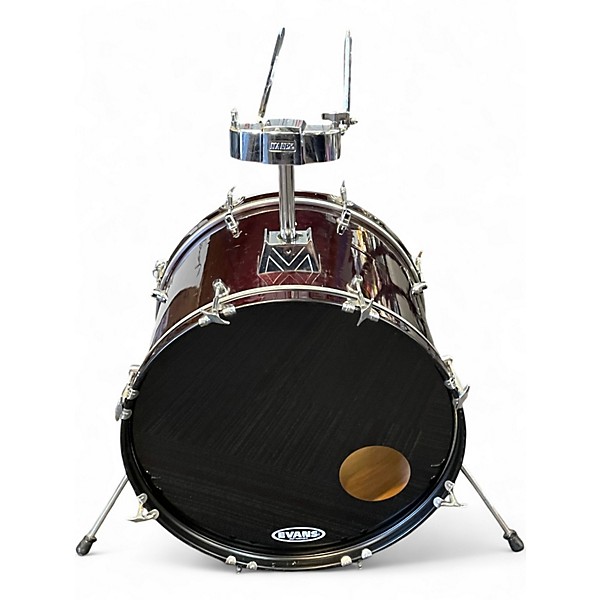 Used Mapex 4 Piece Venus Red Drum Kit