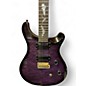 Used PRS Paul Allender Signature SE purple quilted Solid Body Electric Guitar