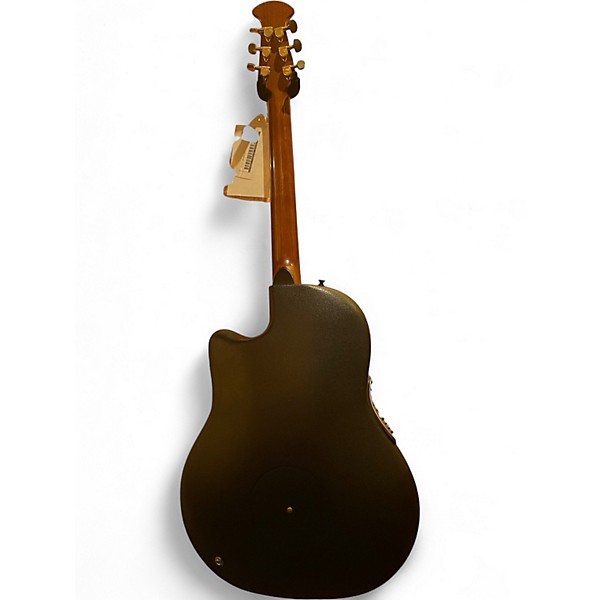 Used Ovation CS257 Celebrity Crimson Red Burst Acoustic Electric Guitar