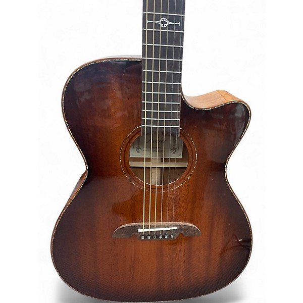 Used Alvarez MFA Brown Acoustic Electric Guitar