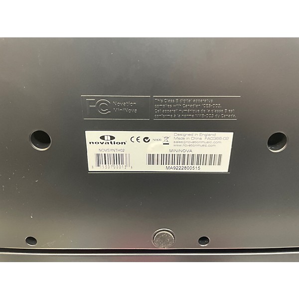 Used Novation MiniNova Mini Synthesizer