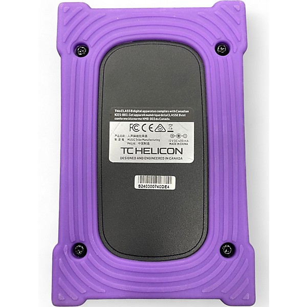 Used TC Helicon VoiceTone Single X1 Vocal Processor