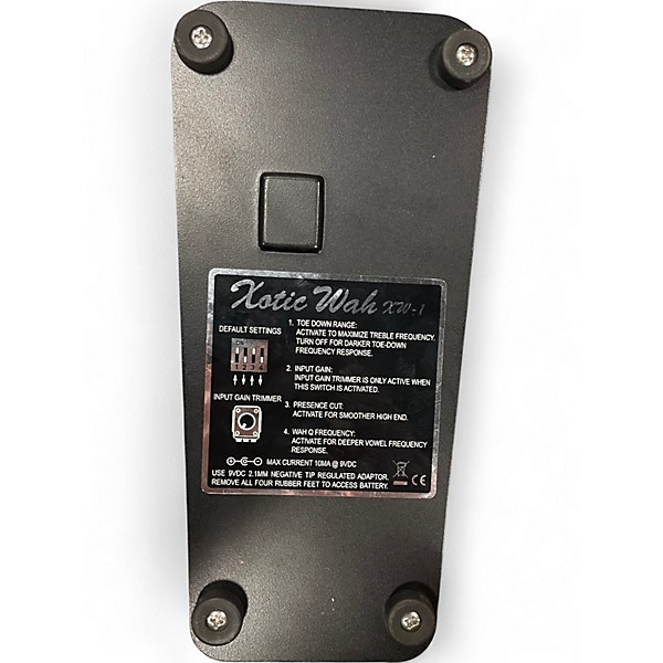Used Xotic XOTIC WAH XW-1 Effect Pedal