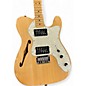 Used Squier Classic Vibe 70s Thinline Telecaster Natural Hollow Body Electric Guitar