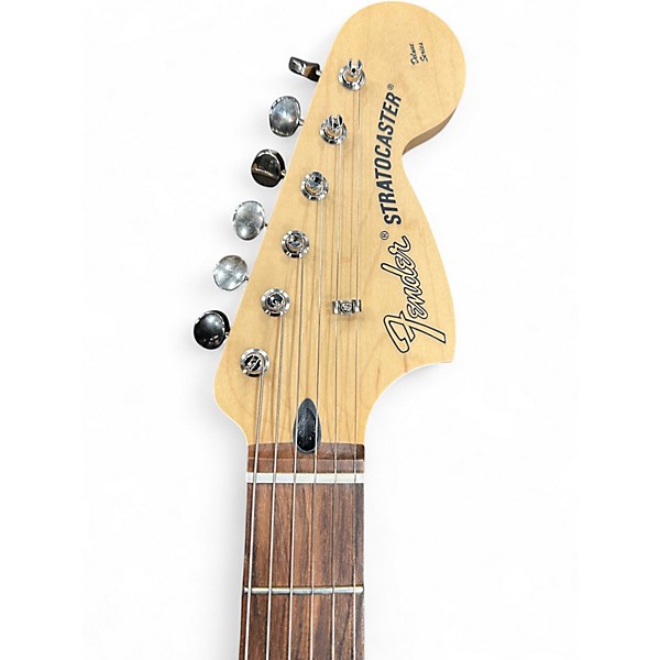 Used 2023 Fender Tom Delonge Signature Stratocaster Surf Green Solid Body Electric Guitar