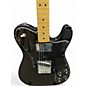 Used Fender Telecaster Custom Black Solid Body Electric Guitar