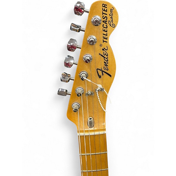 Used Fender Telecaster Custom Black Solid Body Electric Guitar