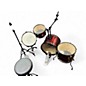Used Ludwig 4 Piece QUESTLOVE POCKET KIT 4 PIECE DRUM SET RED SPARKLE Drum Kit thumbnail