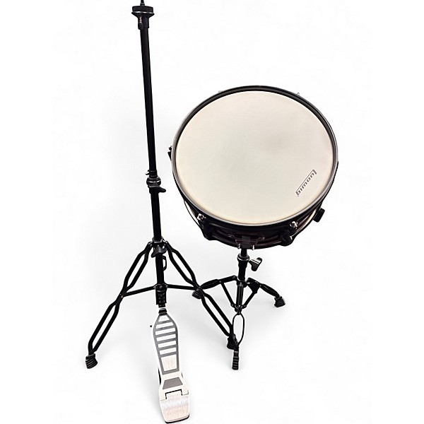 Used Ludwig 4 Piece QUESTLOVE POCKET KIT 4 PIECE DRUM SET RED SPARKLE Drum Kit