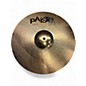 Used Paiste 16in 101 BRASS 16INCH CRASH Cymbal thumbnail