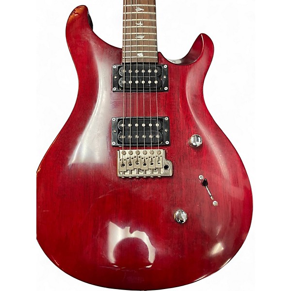 Used PRS SE Standard 24 Red Solid Body Electric Guitar