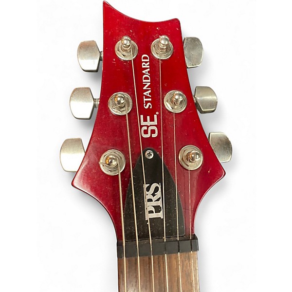 Used PRS SE Standard 24 Red Solid Body Electric Guitar