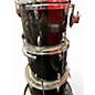 Used Pulse 5 Piece Drum Kit Black Drum Kit