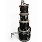 Used Pulse 5 Piece Drum Kit Black Drum Kit