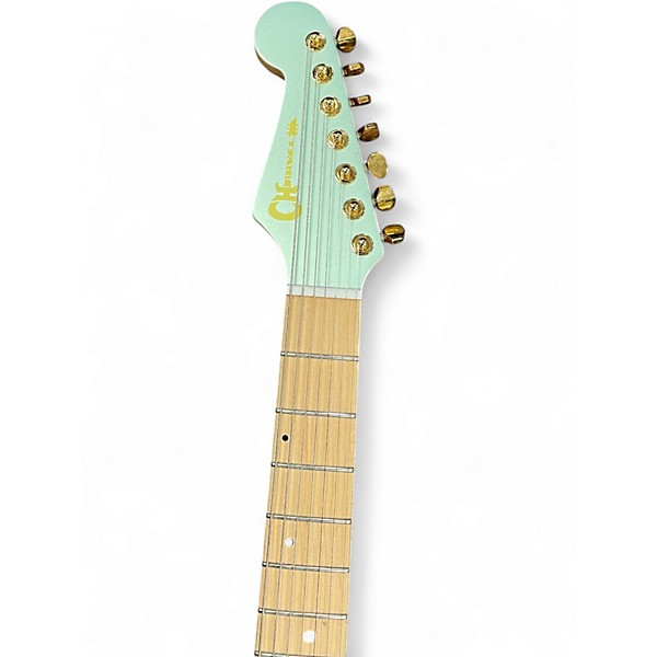 Used Charvel Angel Vivaldi Signature DK24-7 NOVA Satin Sage Green Solid Body Electric Guitar