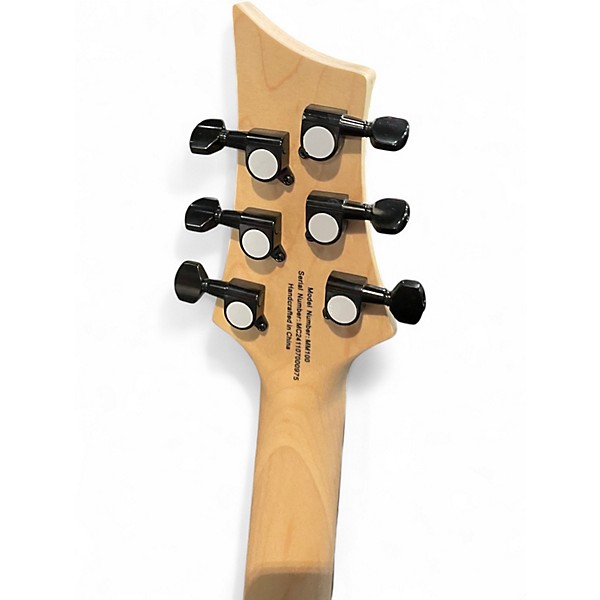 Used Mitchell MM100 Mini Walnut Solid Body Electric Guitar