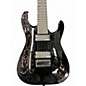 Used Jackson JS22-7 Dinky 7 String Black Solid Body Electric Guitar