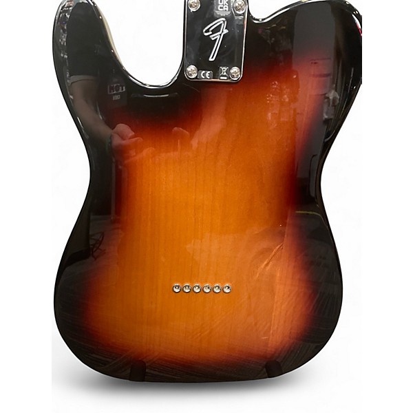 Used Fender Player Telecaster 3 Color Sunburst Solid Body Electric Guitar