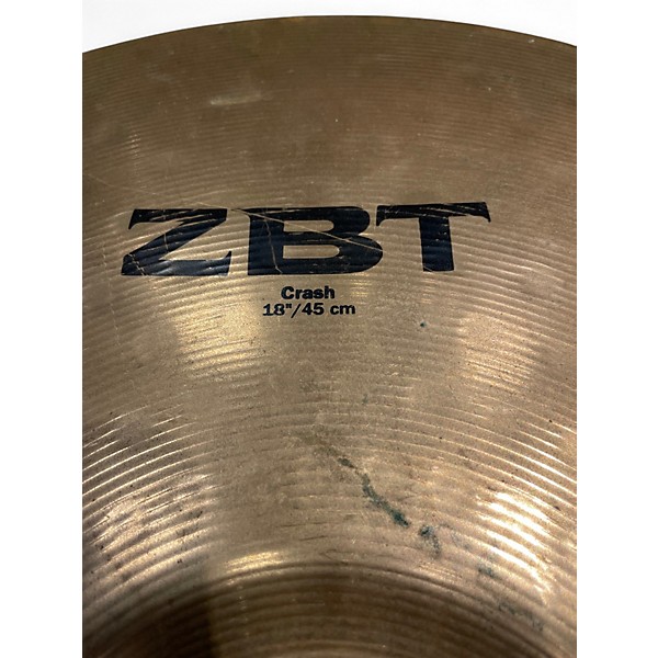 Used Zildjian 18in ZBT Crash Cymbal
