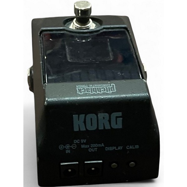 Used KORG PB01 Pitchblack Chromatic Tuner Pedal