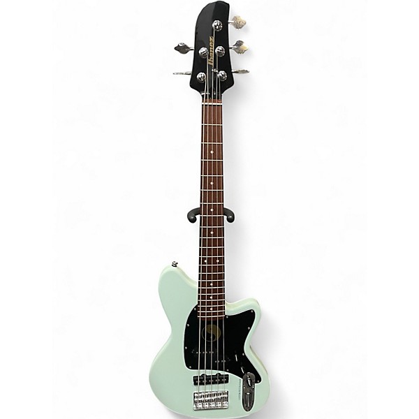 Used Ibanez TMB35 MINT GREEN Electric Bass Guitar