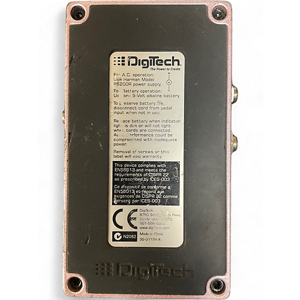Used DigiTech Grunge Distortion Effect Pedal