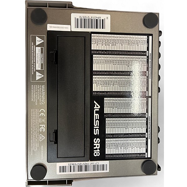 Used Alesis SR18 Drum Machine