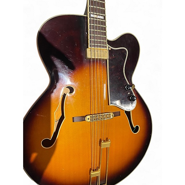 Used Epiphone EMPEROR AS 2 Color Sunburst Hollow Body Electric Guitar