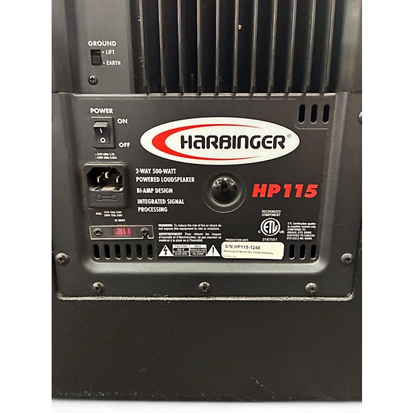 Used Harbinger HP115 Powered Speaker