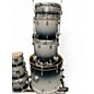 Used PDP by DW 7 Piece Concept Series Silver to Black Fade Drum Kit