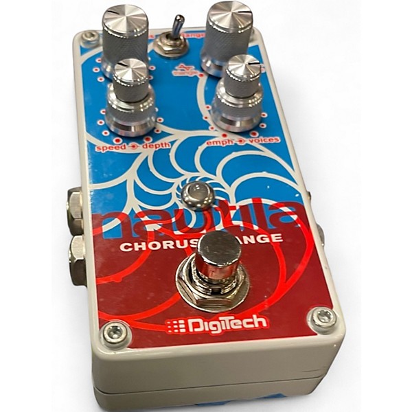 Used DigiTech Nautila Chorus Flange Effect Pedal