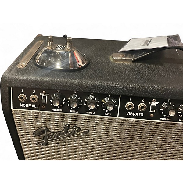 Used Fender 1965 Reissue Twin Reverb 85W 2x12 Tube Guitar Combo Amp