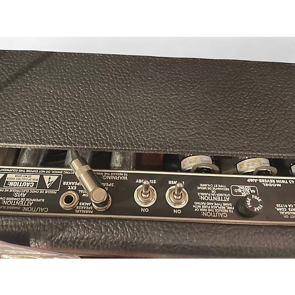 Used Fender 1965 Reissue Twin Reverb 85W 2x12 Tube Guitar Combo Amp