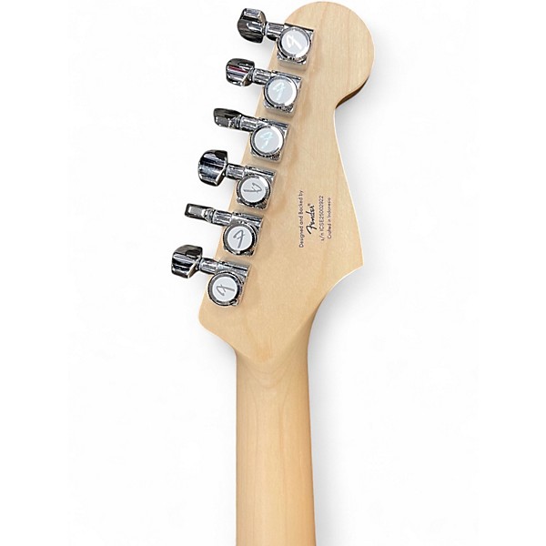 Used Squier Mini Affinity Stratocaster Left Handed (w/Mods) Black Electric Guitar