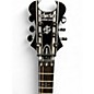 Used Schecter Guitar Research Synyster Gates Signature Standard Black with Silver Pinstripes Solid Body Electric Guitar