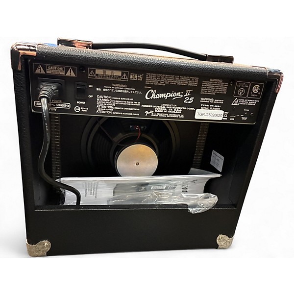 Used Fender CHAMPION II 25 Guitar Combo Amp